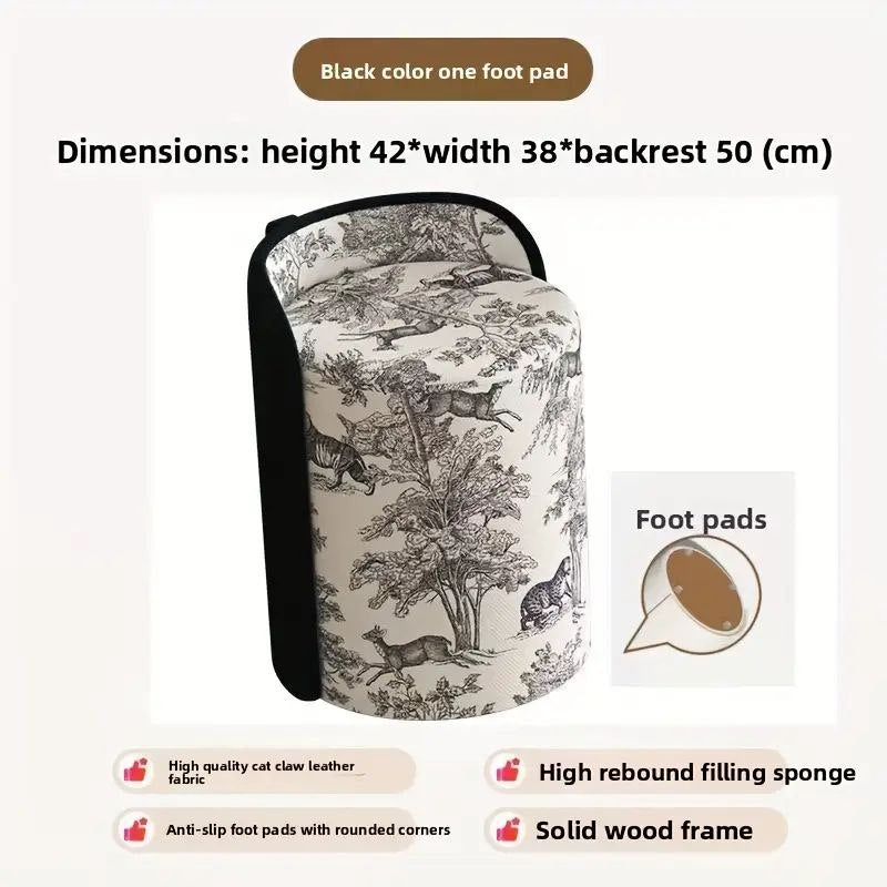 مقعد تزيين عصري بسيط، طاولة شاي، مقعد غرفة النوم، مسند قدم، مقعد تغيير الأحذية، كرسي ضيوف