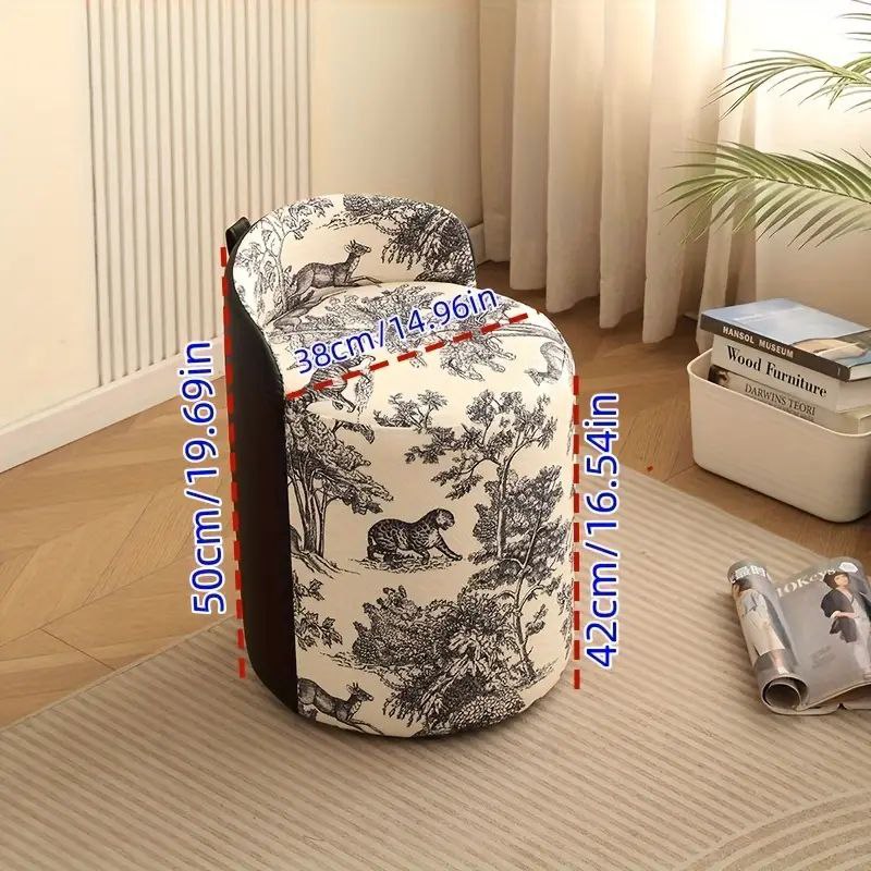 مقعد تزيين عصري بسيط، طاولة شاي، مقعد غرفة النوم، مسند قدم، مقعد تغيير الأحذية، كرسي ضيوف