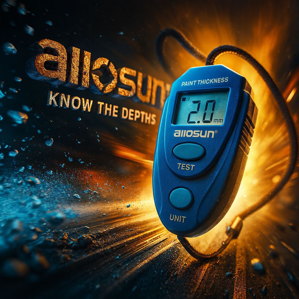 جهاز فحص سمك طلاء السيارات – يكشف المعجون والسمكرة بدقة عالية