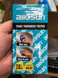 جهاز فحص سمك طلاء السيارات – يكشف المعجون والسمكرة بدقة عالية